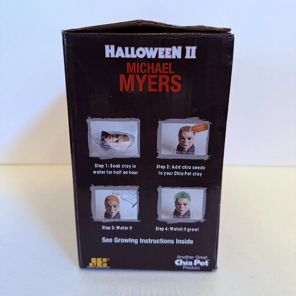 Pet Michael Myers CHIA Seed Pack, Halloween II Easy to Do UNUSED